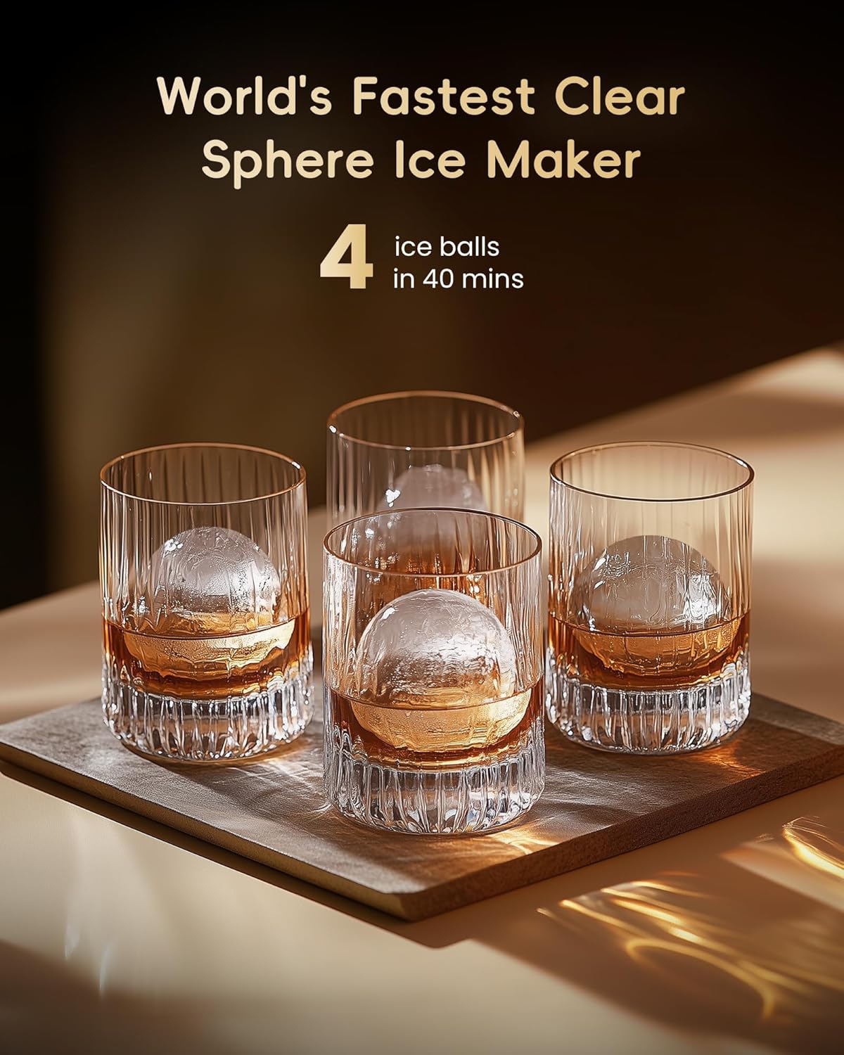 Clear Ice Ball Maker